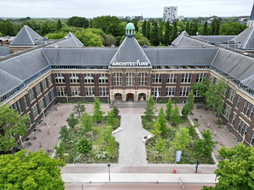 Urban Climate Grove, drone photo